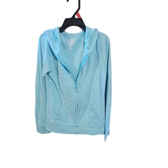 SO Other - SO Blue Hoodie Long Sleeve Top Girls Size 7-8